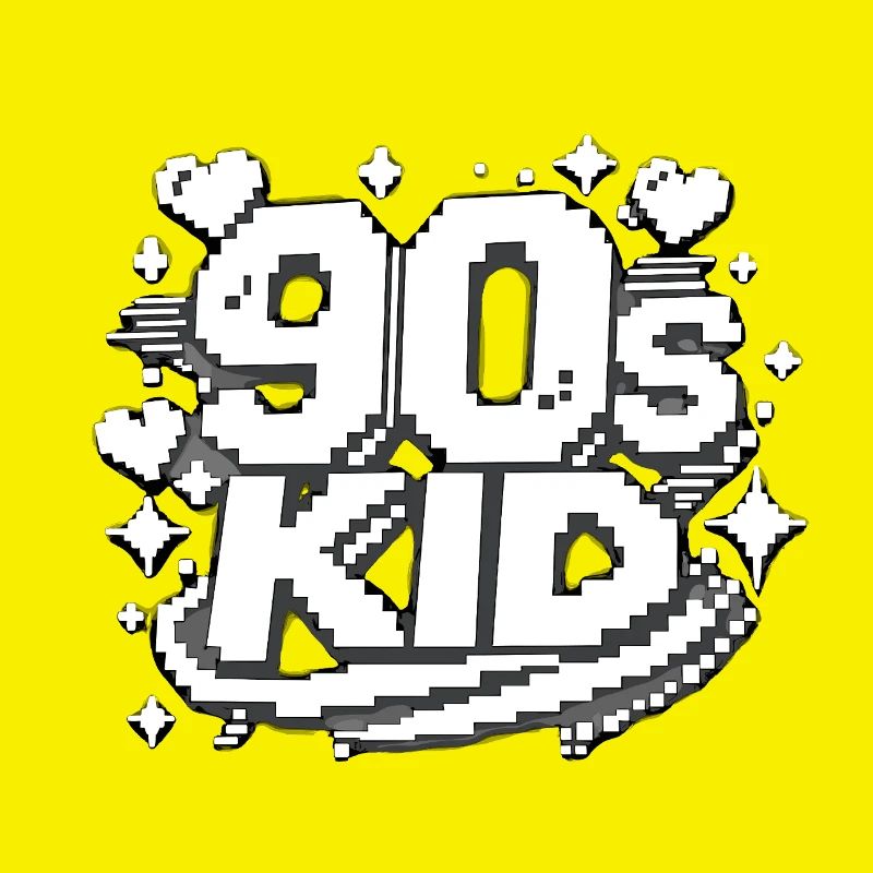 90s Kid Pixel Design
