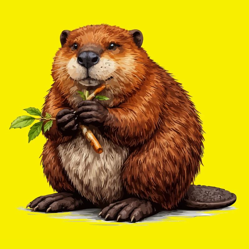 Zona selvaggia di Beaver Animal