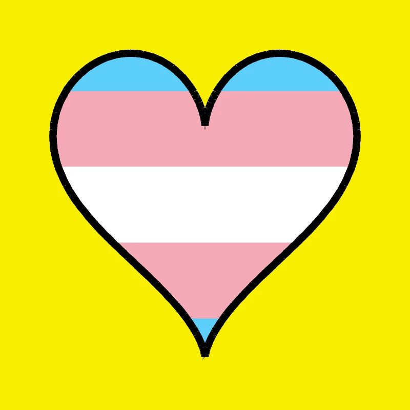 Trans Pride Herz