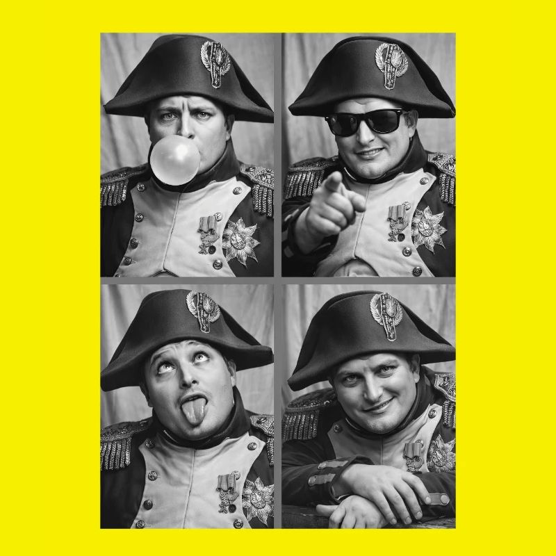 Napoleon Grimace Play Collage