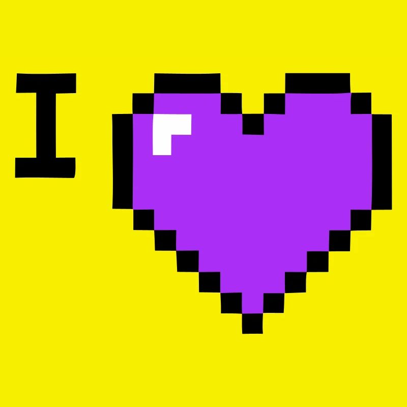 I Love Herz Platzhalter Text