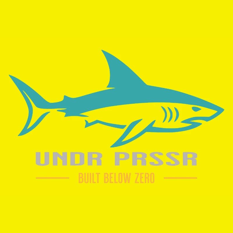 UNDR PRSSR Shark Built Below Zero Scuba Diver