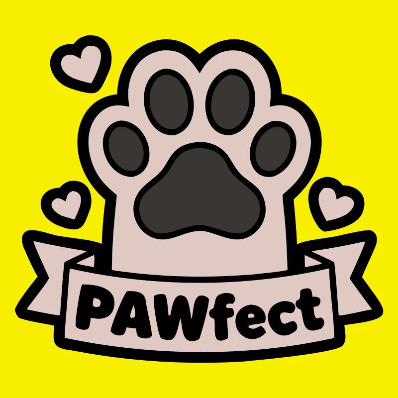 Pfote Pawfect Banner Textfeld