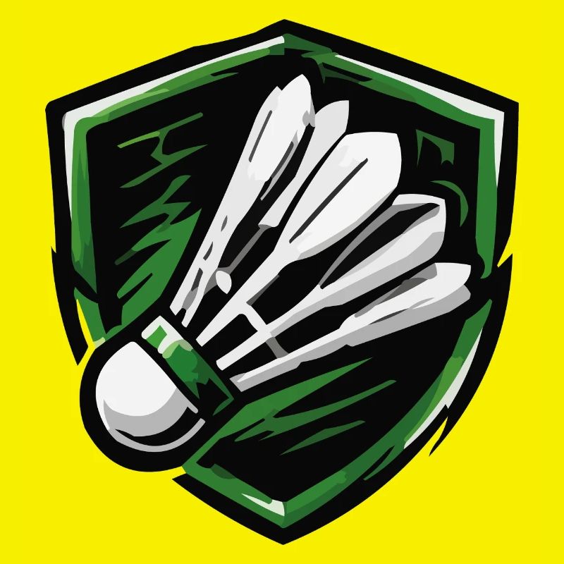 Badminton Shield Emblem