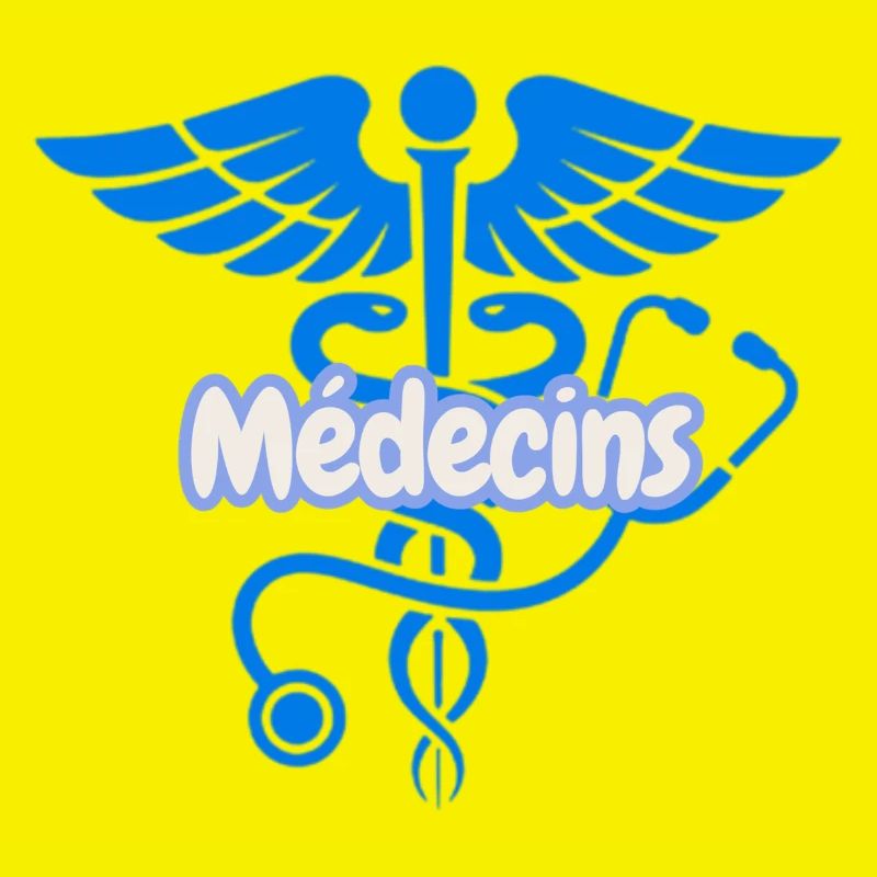Médecins Caduceus Bleu 