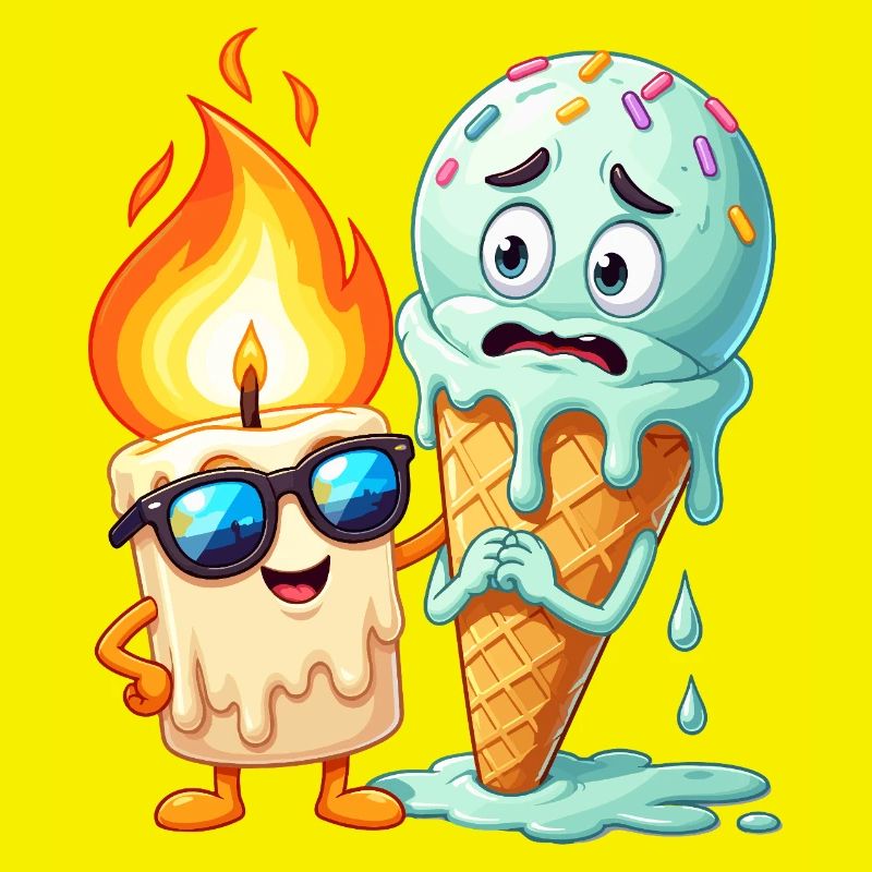 Flammenfreund Eiscreme Duo
