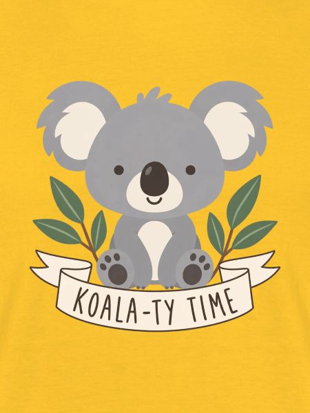 Koala Time Banner Cozy Koala