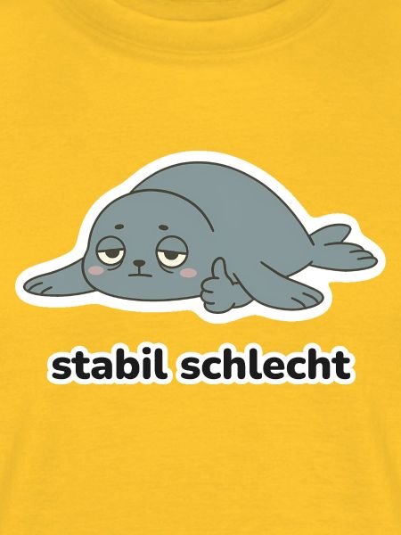 stabil schlecht – Robbe Meme