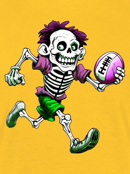 Skelett Rugby