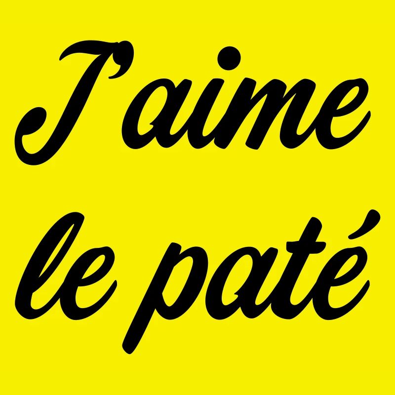 J'aime le paté