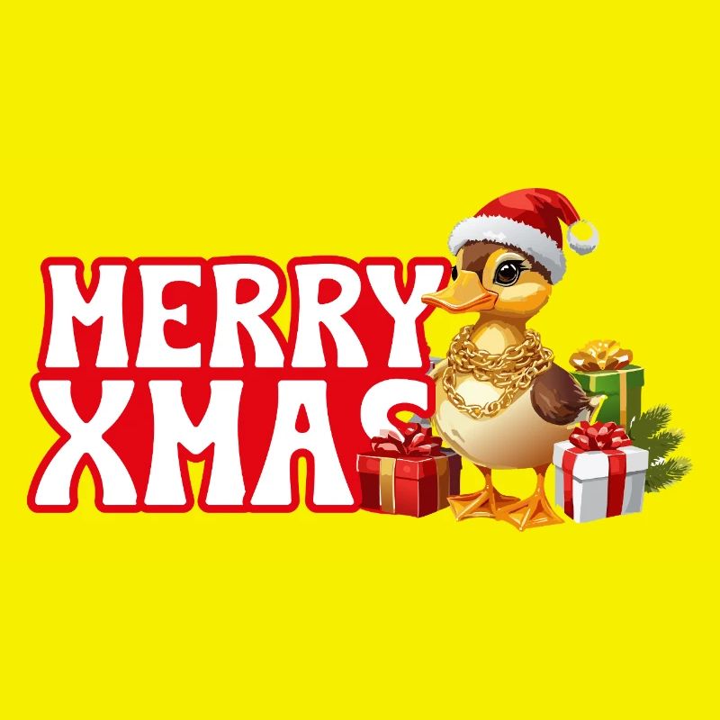 Joyeux Noël - Canard de Noël