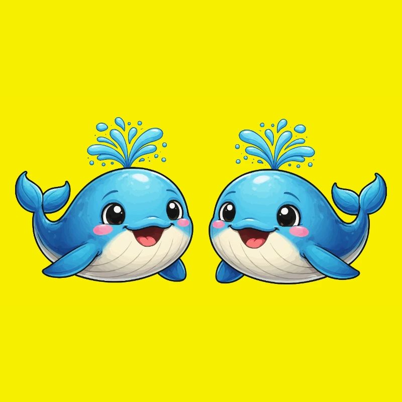 Bébés baleines