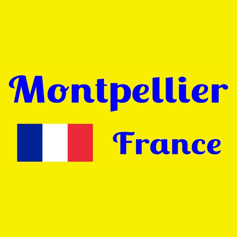 Montpellier, Frankreich - Stilvolle Drucke