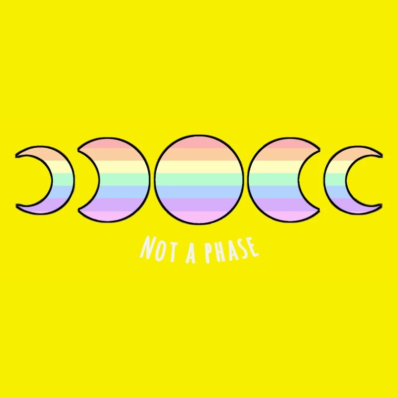 Pas une phase Rainbow Pride Flag