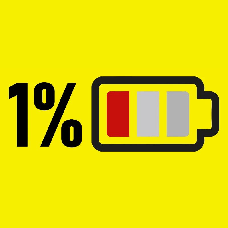 Leere Batterie