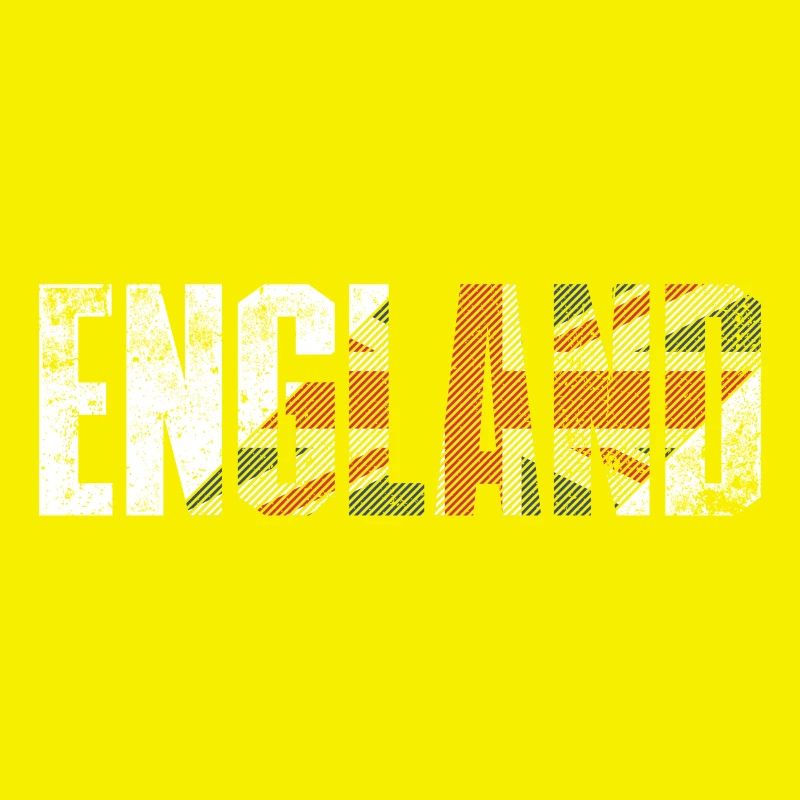 Angleterre Union Jack Typographie