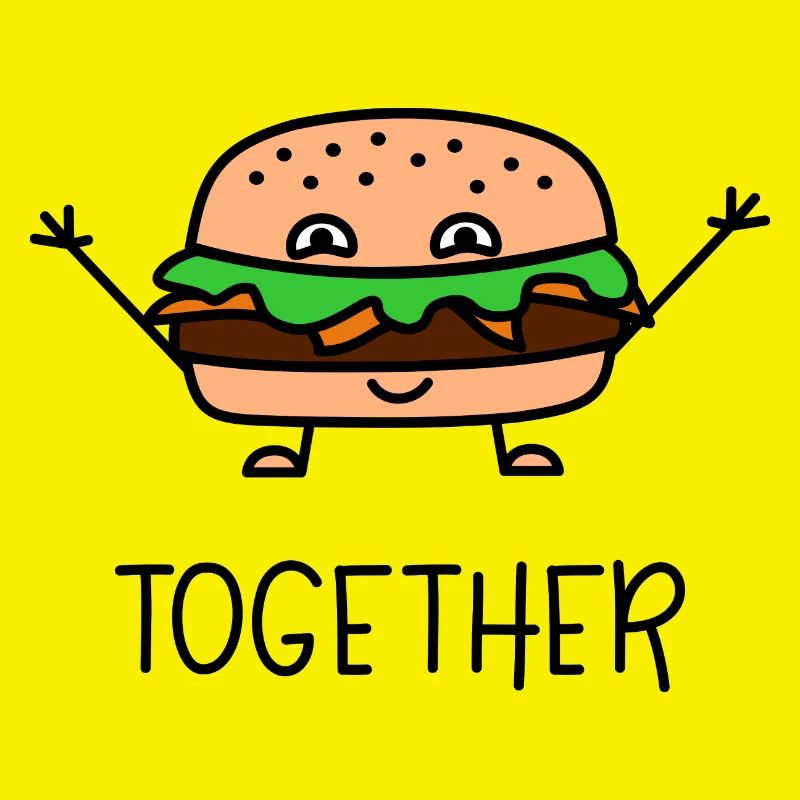 Burger Together Partnerlook