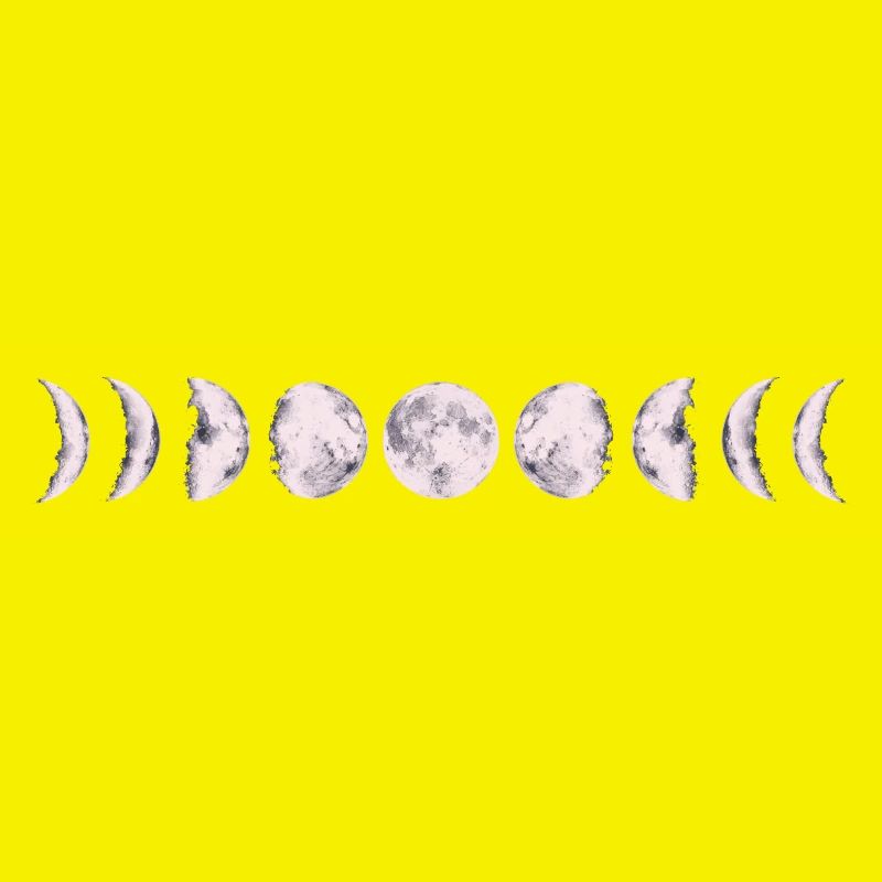 Impression du cycle des phases de lune
