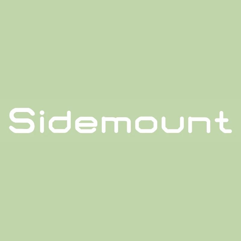 Sidemount blanc