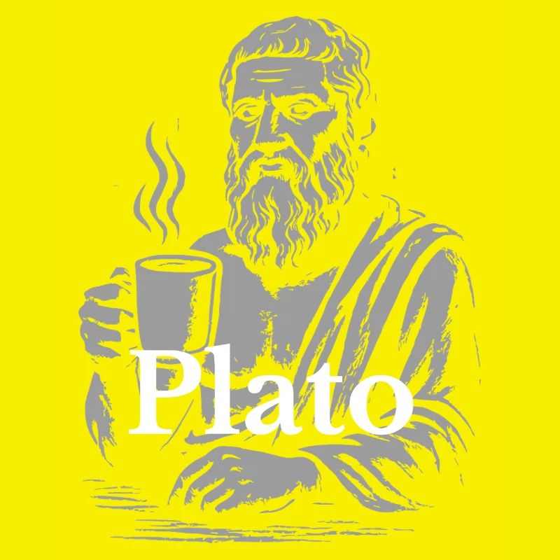 Plato Coffee Cup Portrait