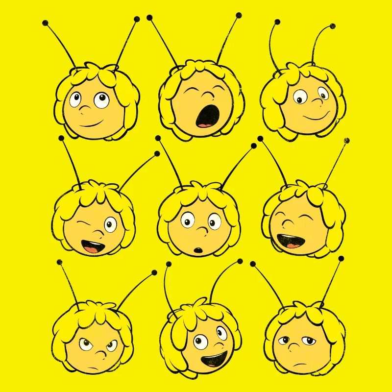 Maya The Bee Faces