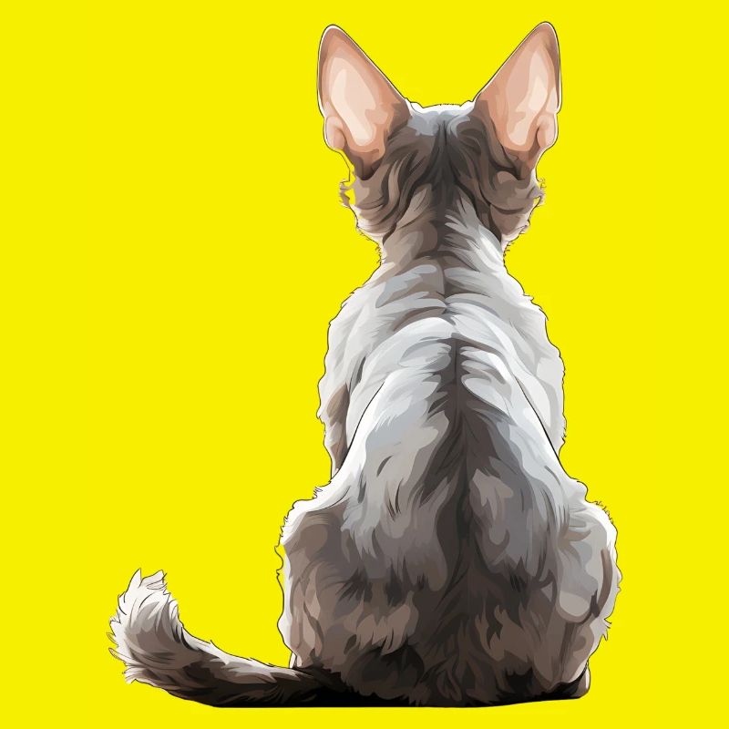 Chat Devon Rex