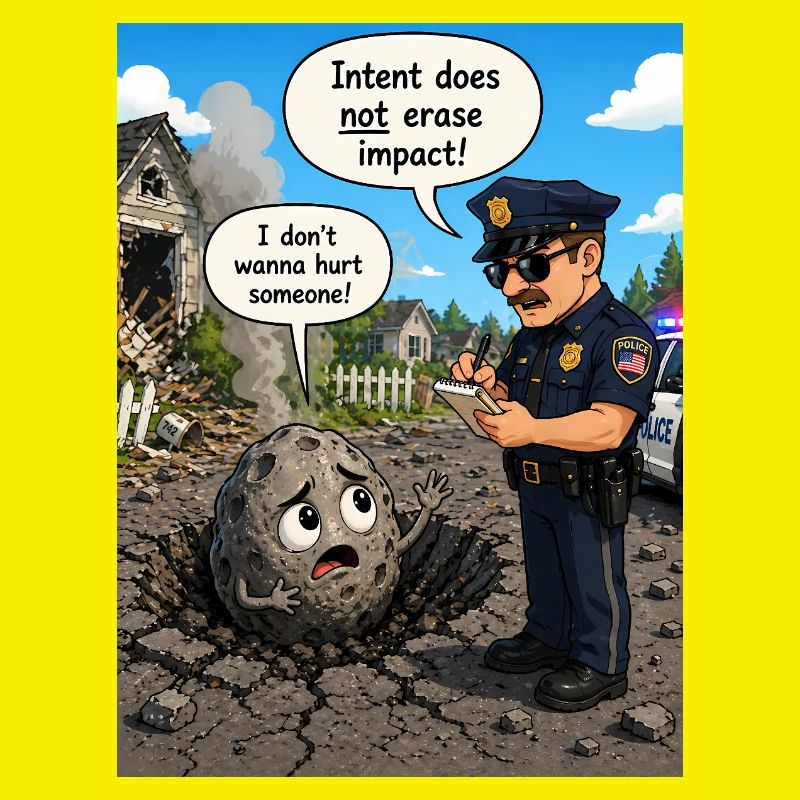 L’intention n’annule pas l’effet
