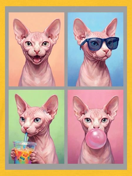 Katzen Sphynx Katze