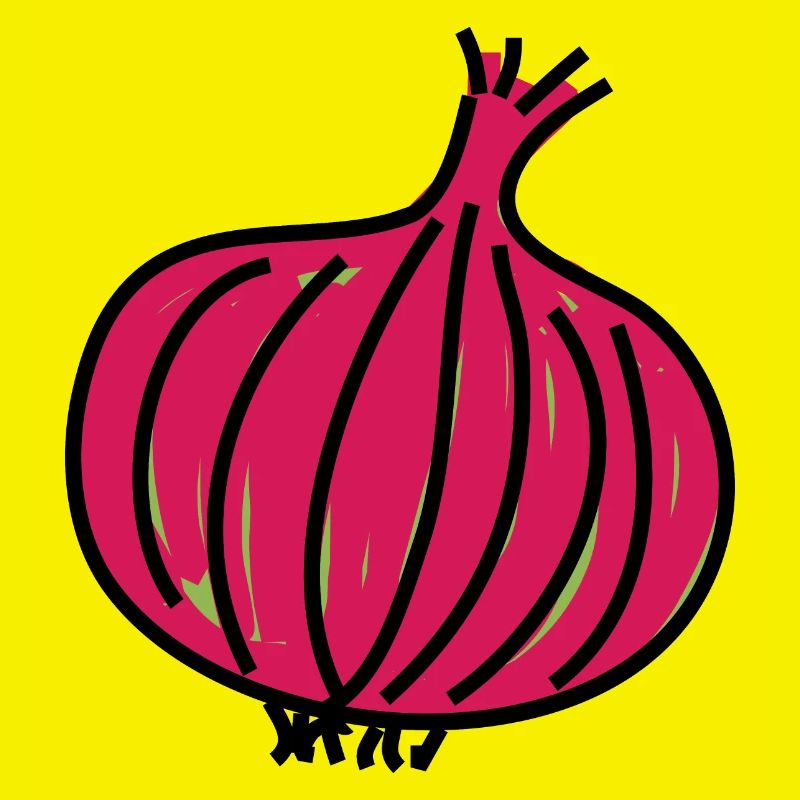 Red Onion Doodle