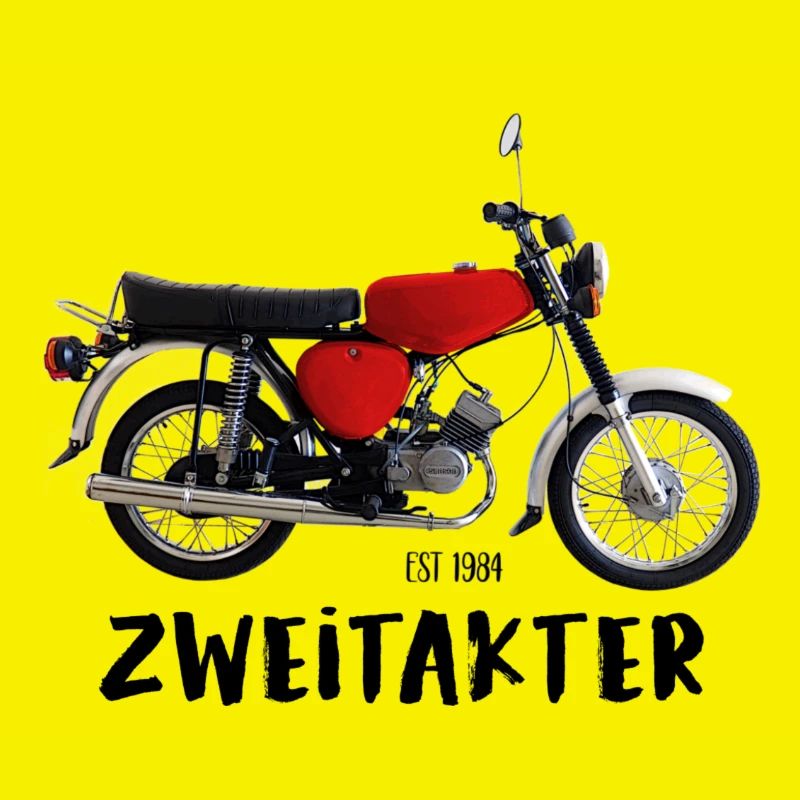 Simson S51 Zweitakter rot