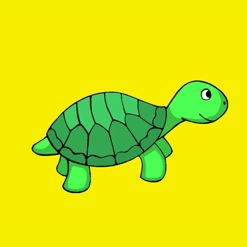 Bild Schildkroete bunt