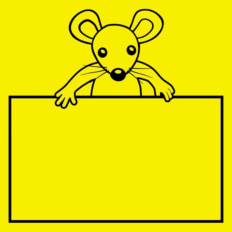 Shield with mouse