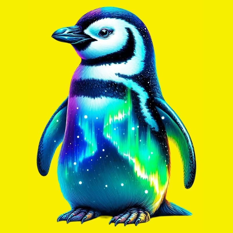 Aurora Borealis Penguin