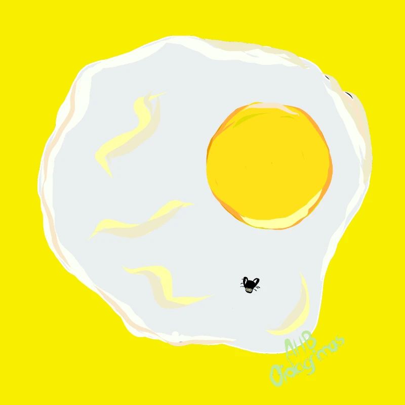 FRIED EGG v fly