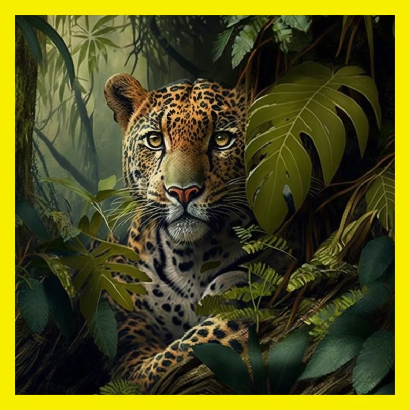 Léopard dans la nature