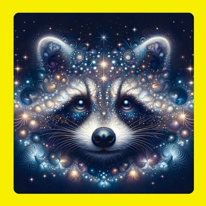 Racoon laveur de l’espace