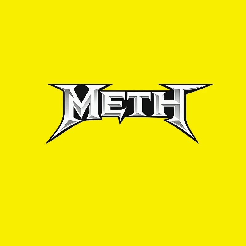 "Meth" – Design einer Metallparodie
