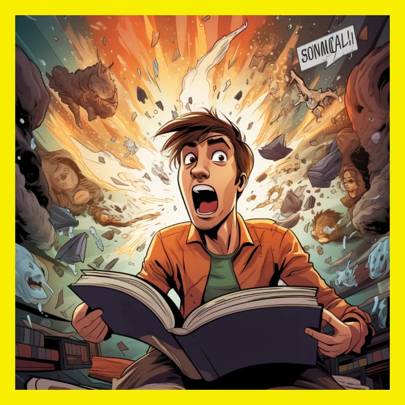 Comic style Book discovery