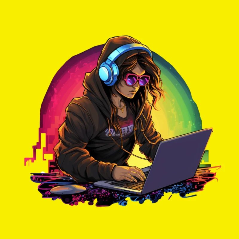 Code-Königin: Die Hackerin