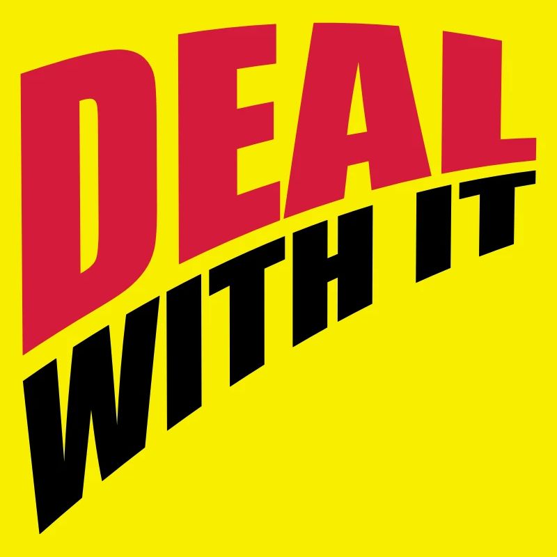 perspective saying cool text deal with it relax
