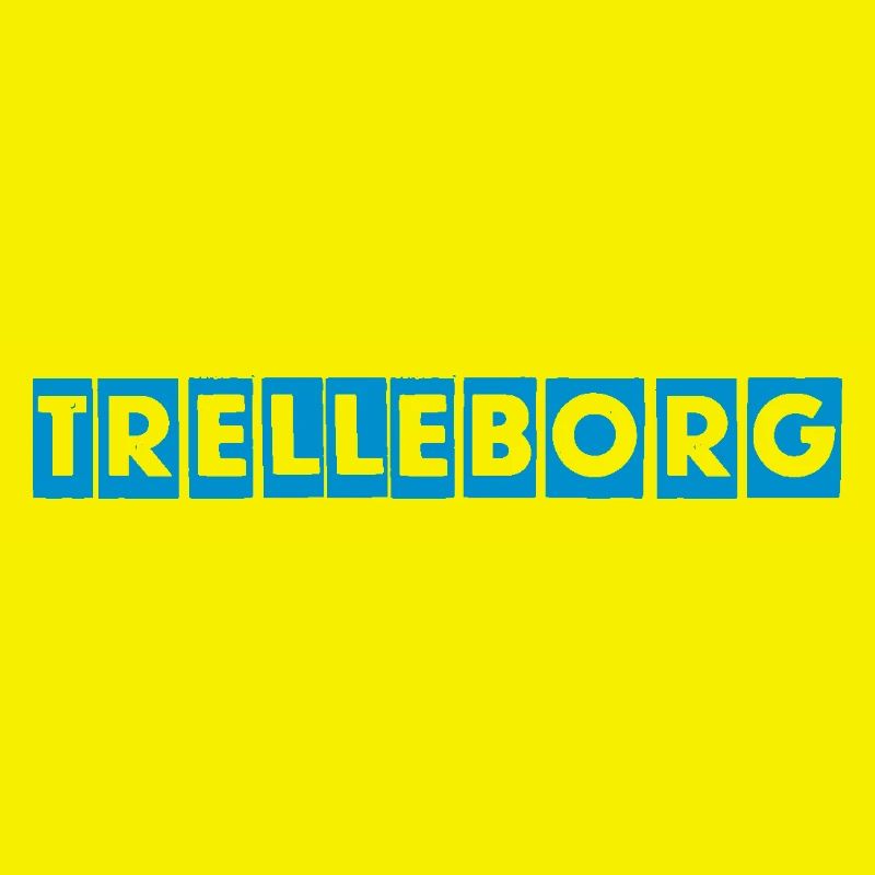 Trelleborg – Blue Text Design