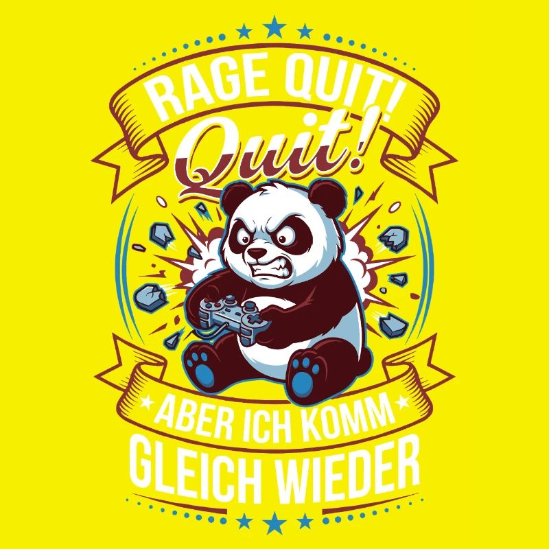 Rage Quit Panda Come Back Soon