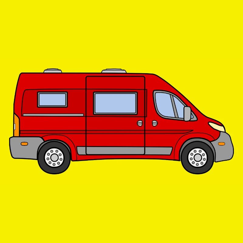 Camper VAN / Van RED