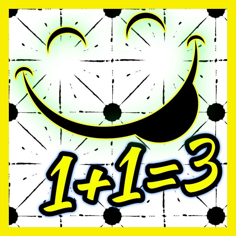Eins plus eins gleich Drei | 1+1=3 | Abbild