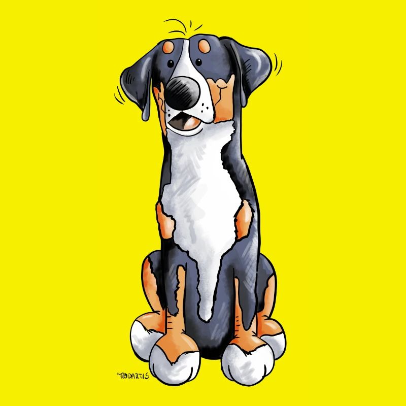 Süßer Schweizer Sennenhund