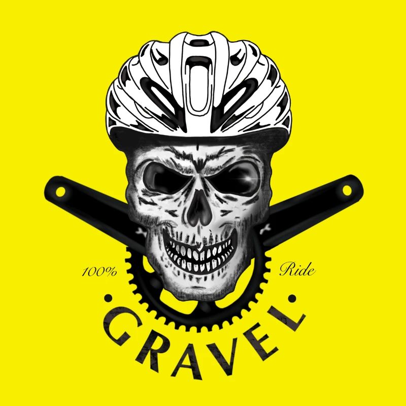 Crâne de manivelle / gravier
