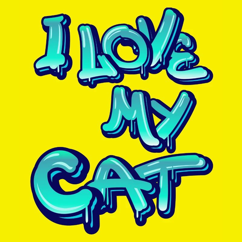 Ich liebe meine Katze