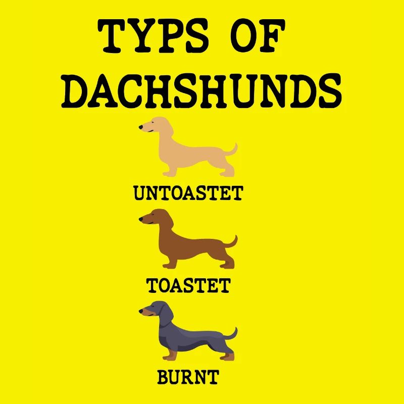 Dachshund Typs - Einzigartiges Design