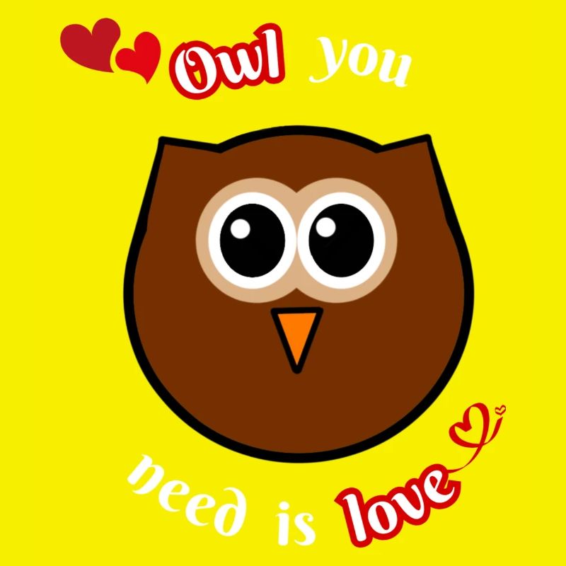 Eule Große Liebe