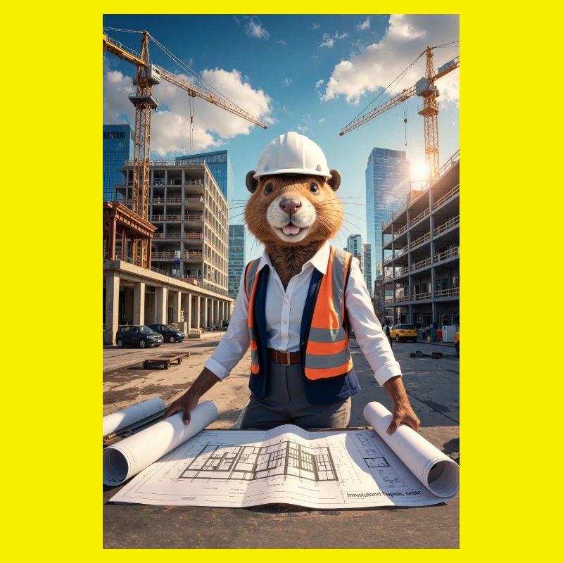 Humanoid Beaver Architect